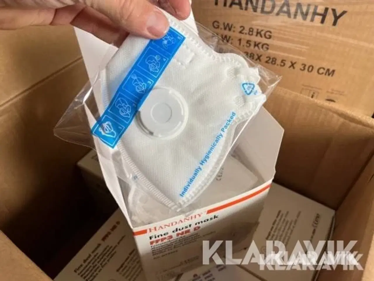 Billede 4 - Støvmasker 1 palle 5760 styk