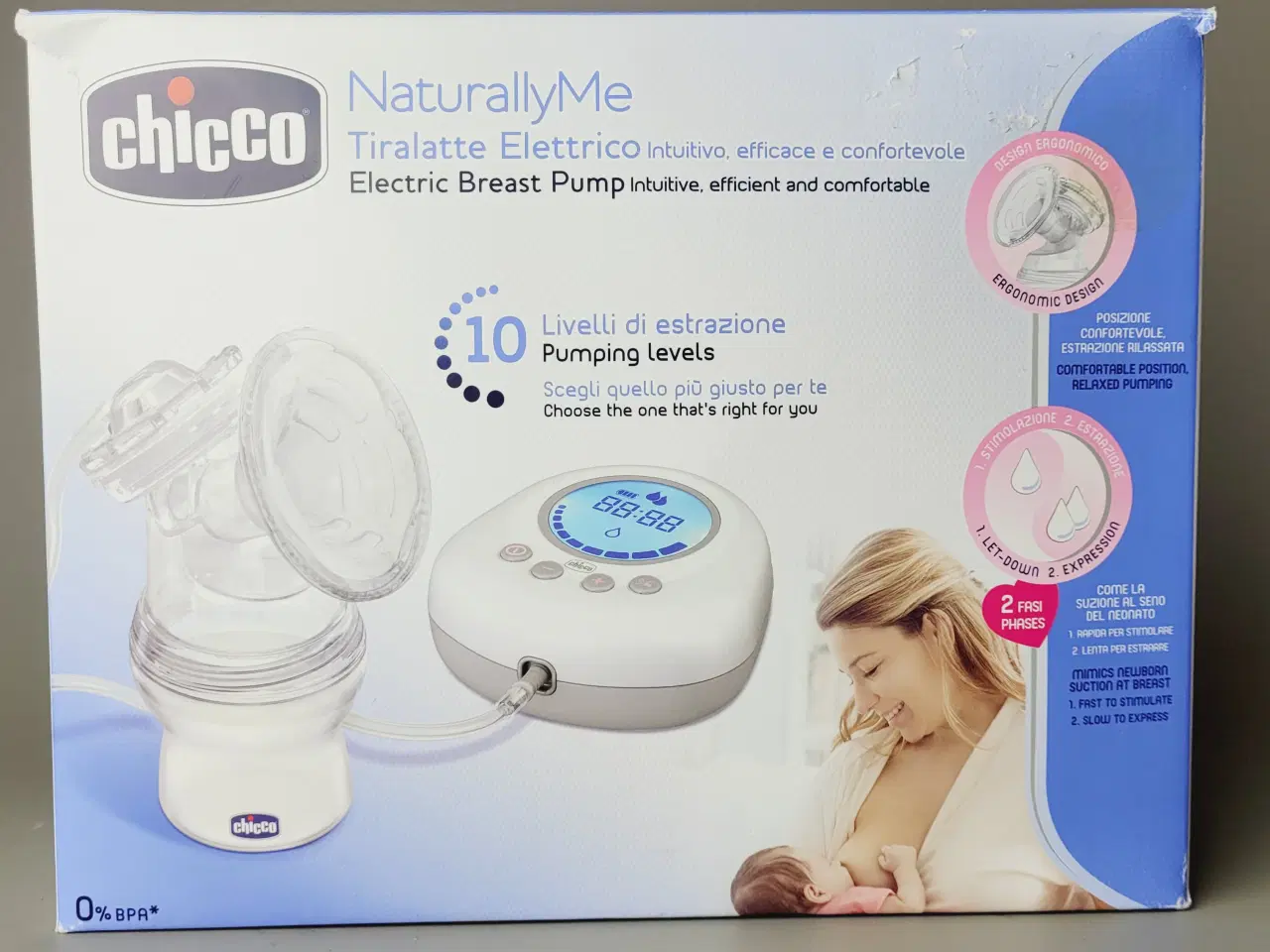 Billede 6 - ⭐️· Chicco NaturallyMe elektrisk brystpumpe