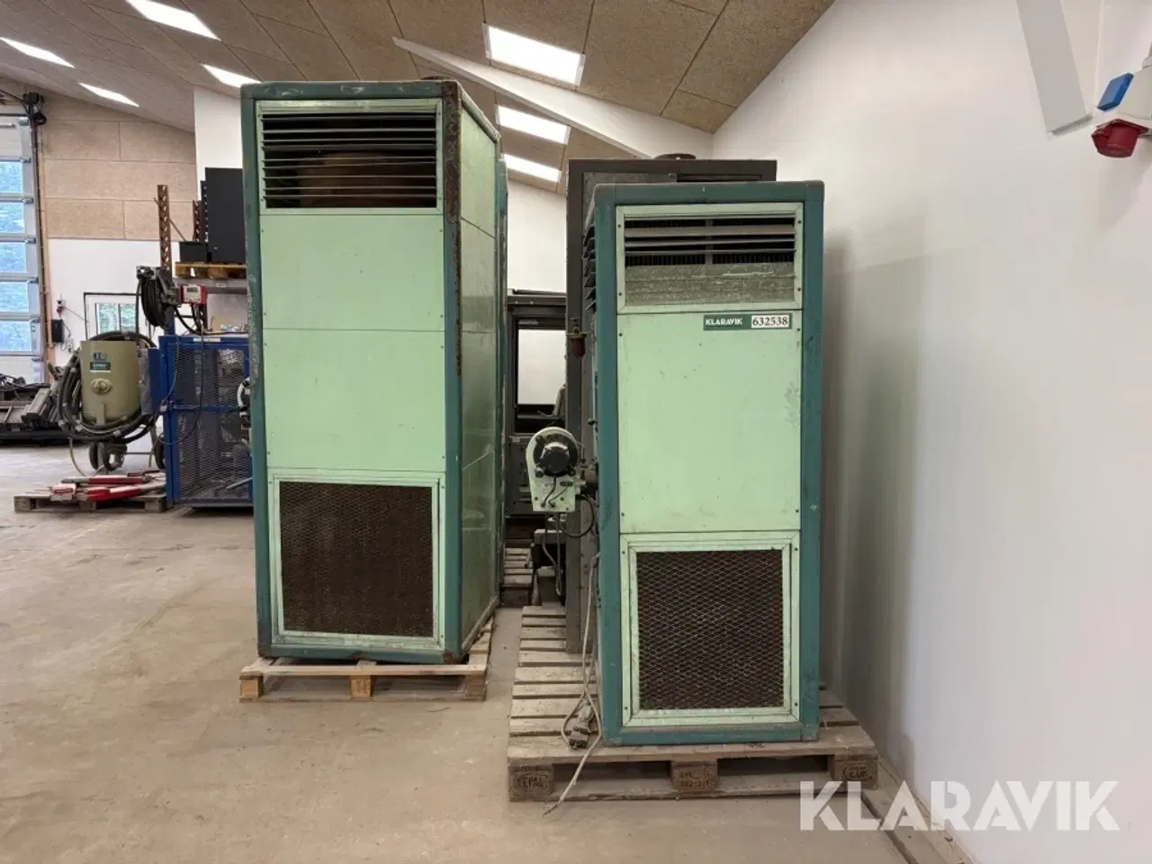 Billede 2 - Kaloriferfyr Dantherm + Danheat 4 styks