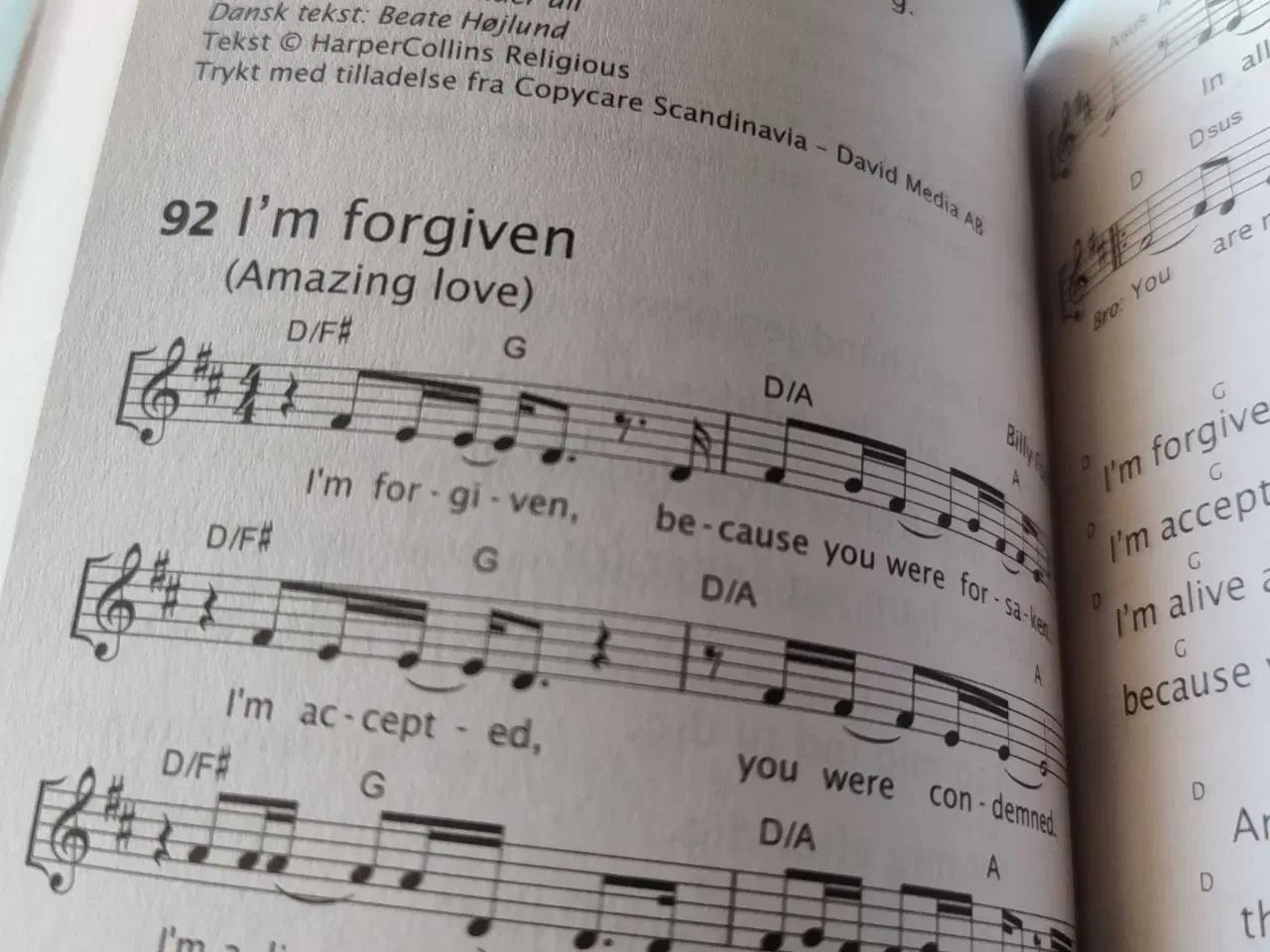 Billede 5 - Fælles sang med noder