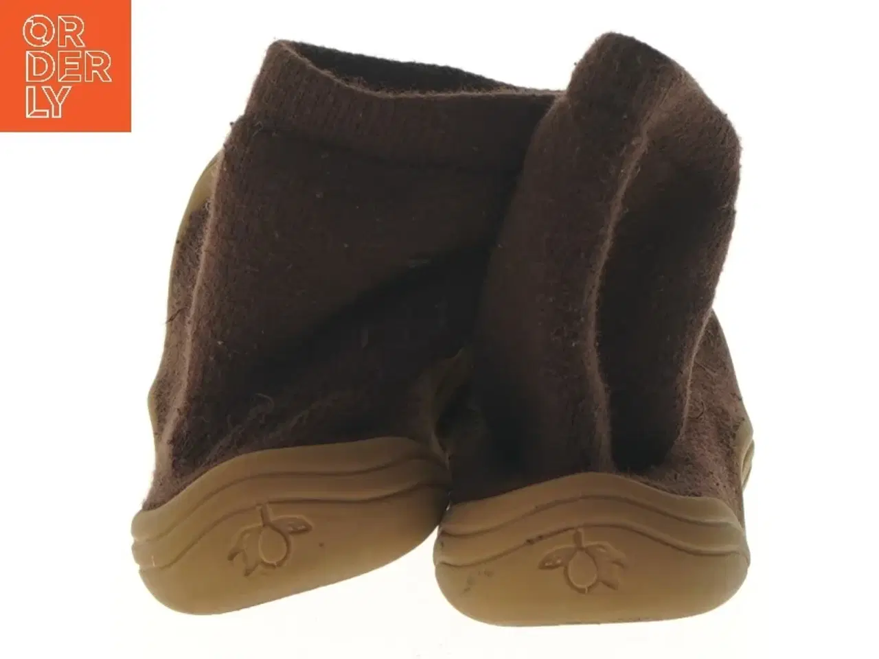 Billede 4 - Brune børnesko med gummisål fra Konges Sløjd (str. 25 )