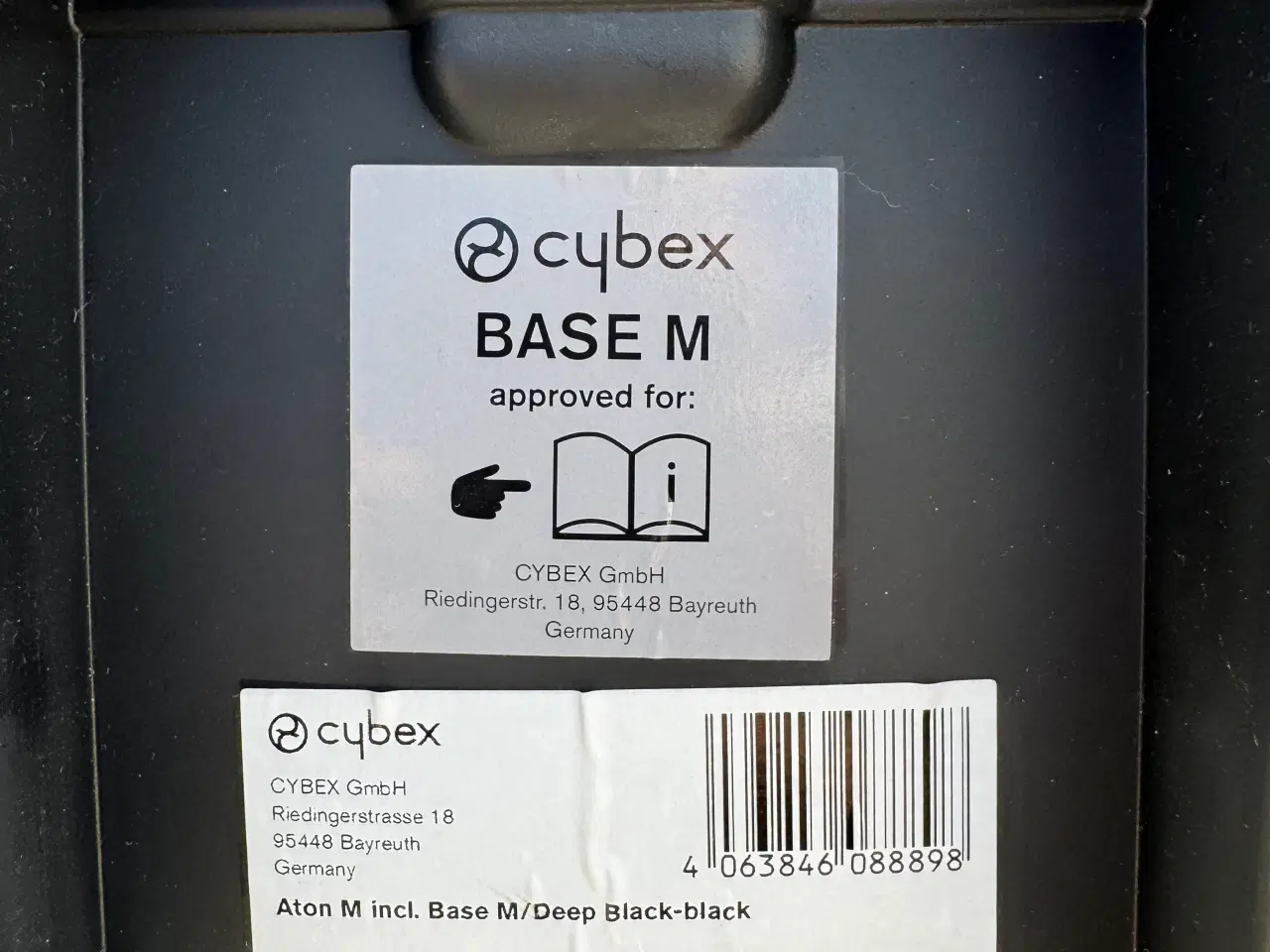 Billede 6 - Cyber Aton M + Cybex Base M 0-13 kg. 