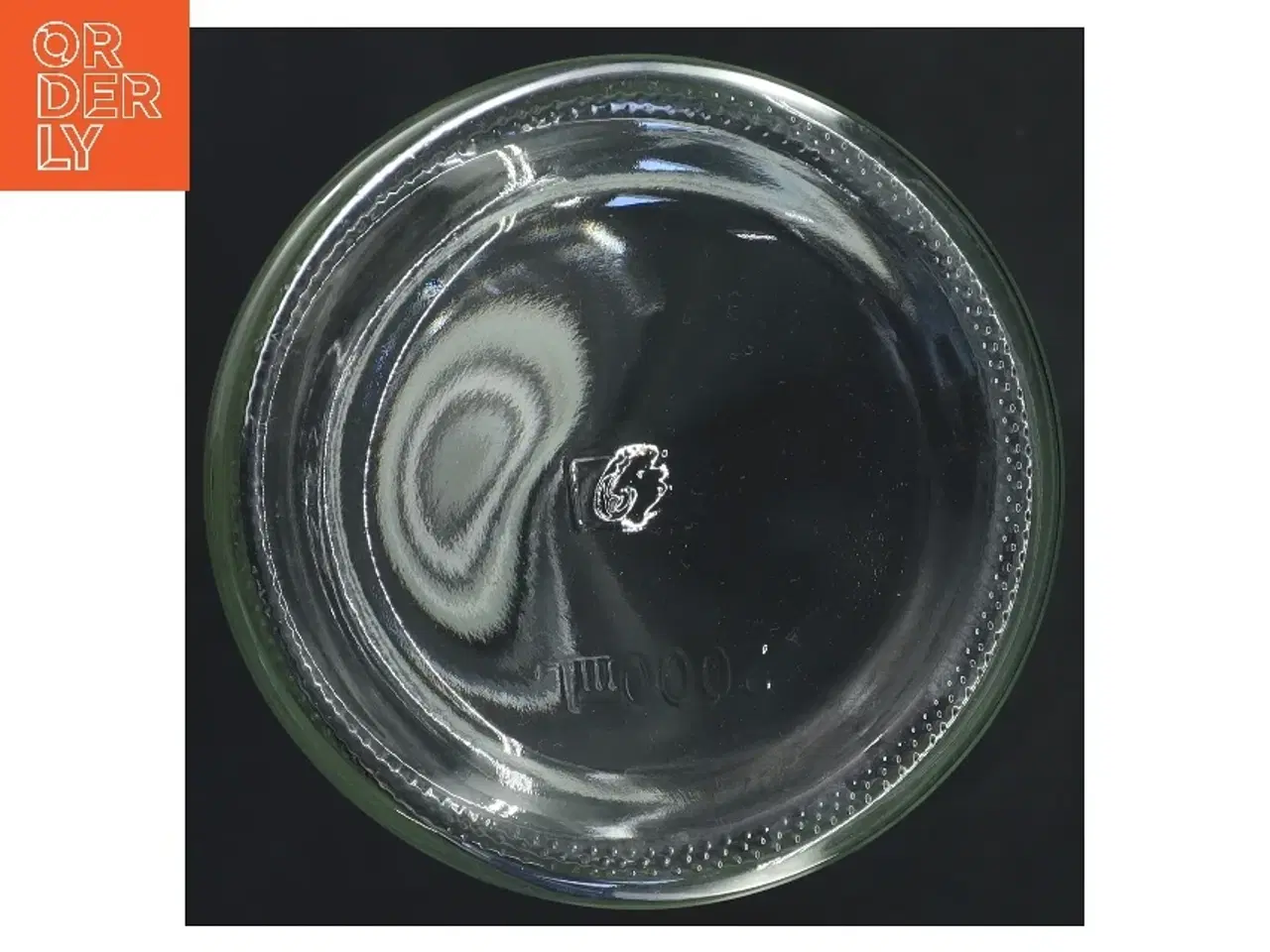 Billede 3 - Glasbeholder/glaskrukke med låg (str. 30x12 cm)