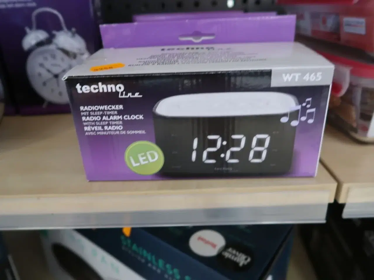 Billede 1 - Vækkeur TECHNO LINE WT 465
