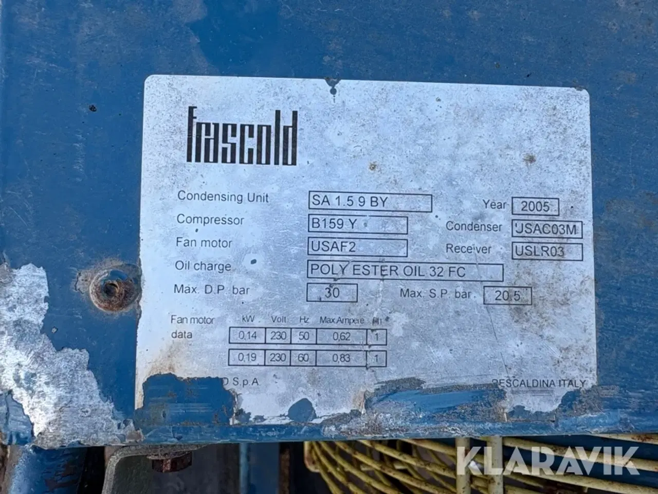 Billede 4 - Køle kompressor Frascold SA 1.5 9