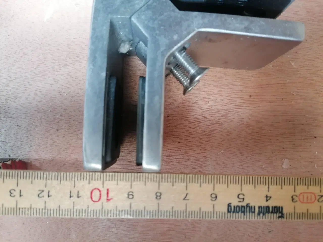 Billede 3 - Vinkelbeslag til 17 mm Glasværn 