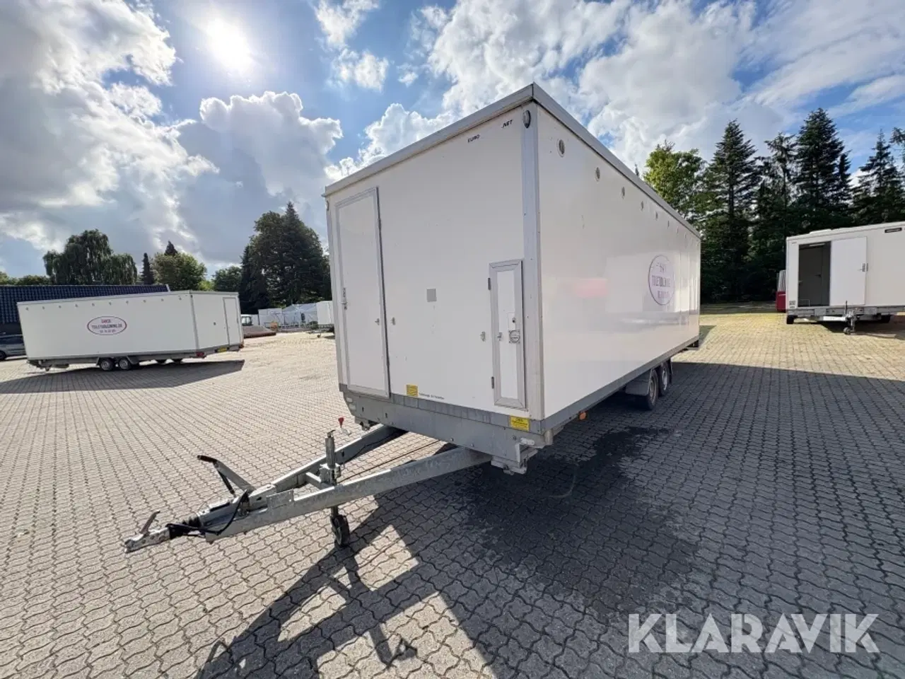 Billede 1 - Toilet trailer med 10 toilletter Eurowagon 2052-73