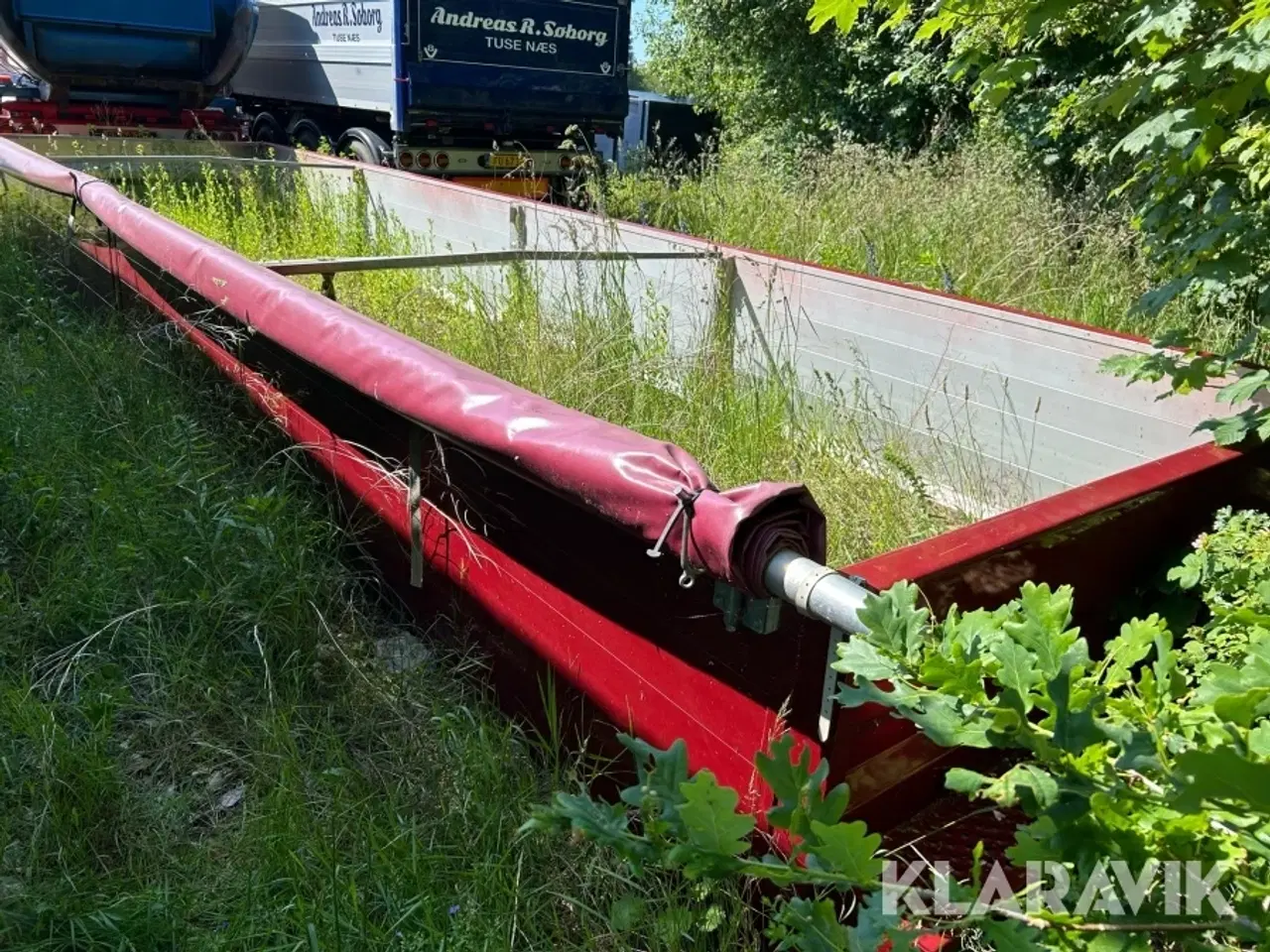 Billede 2 - Kornoverbygning til tiptrailer m. pressening