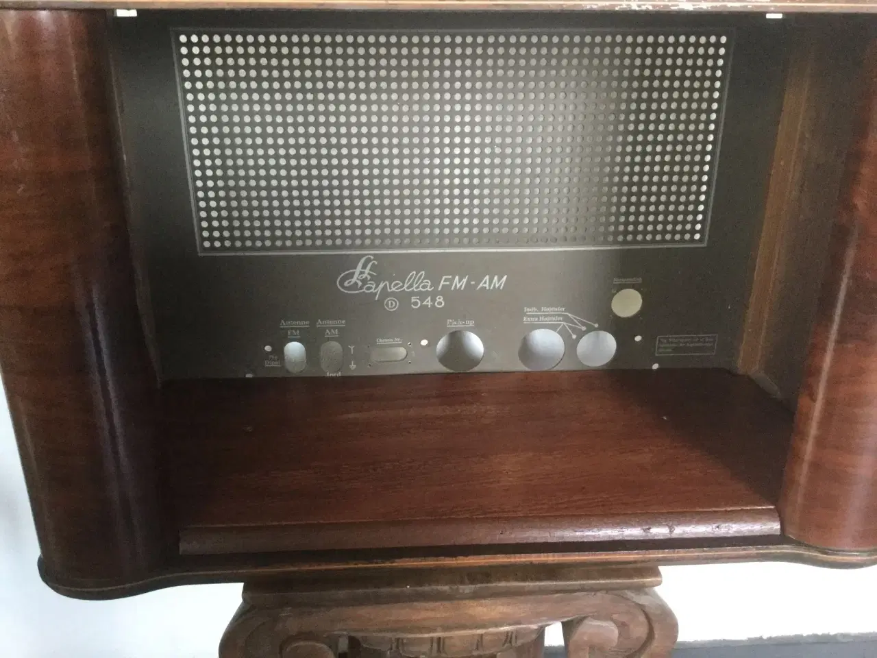 Billede 2 - Mini barskab retro radio