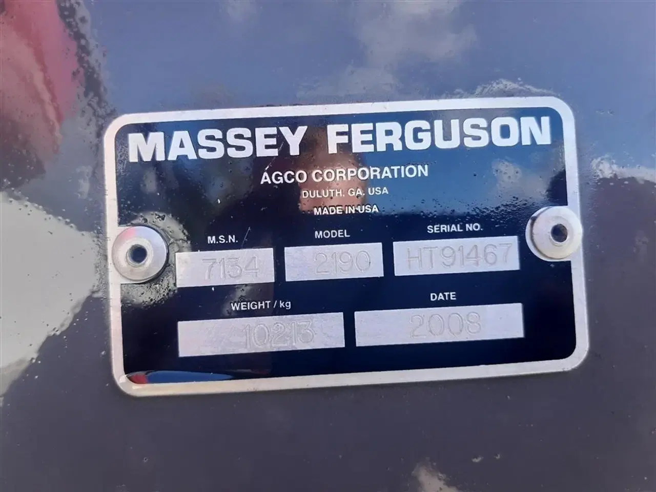 Billede 10 - Massey Ferguson 2190 næsten nye dæk