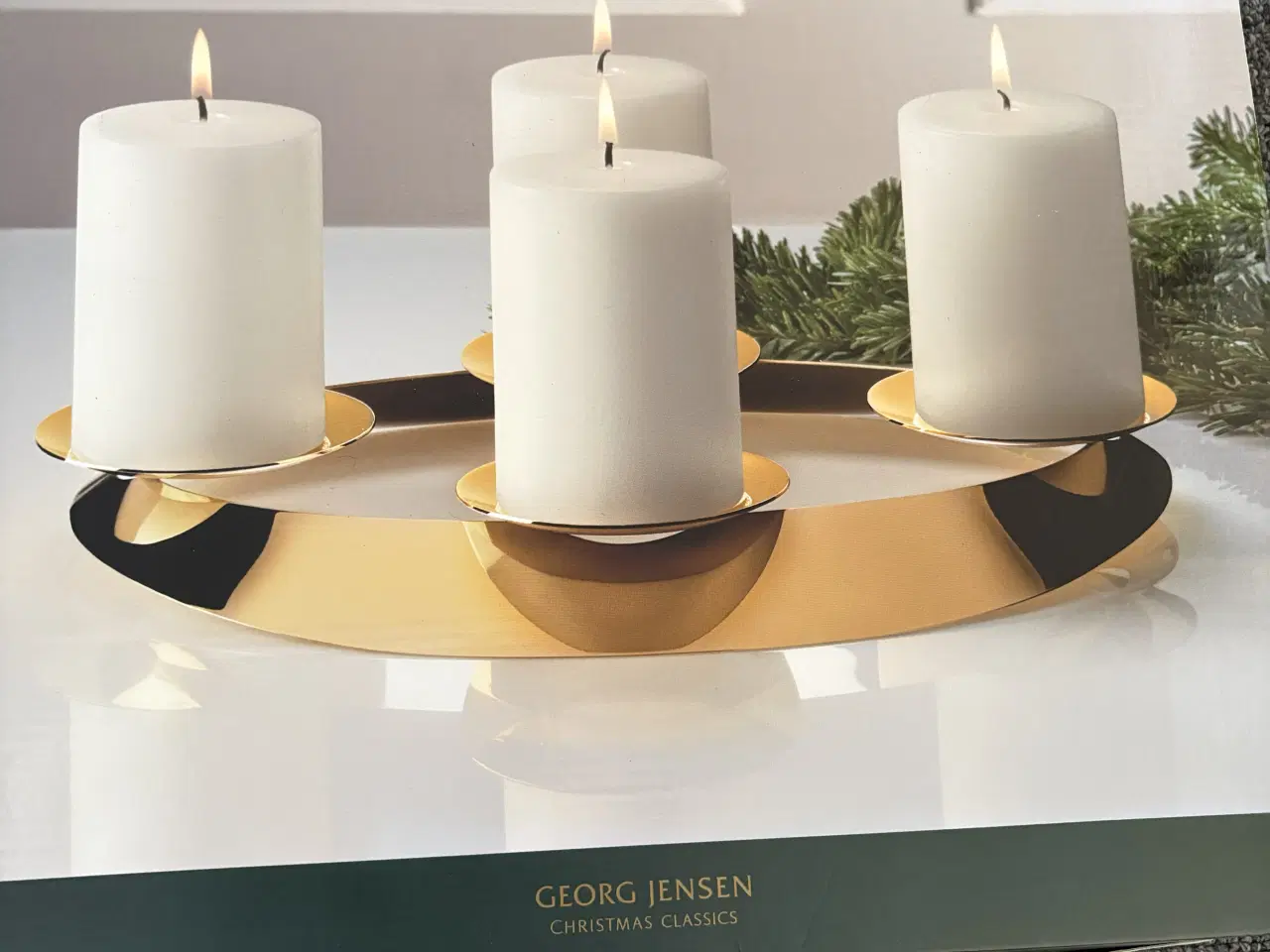 Billede 2 - Georg Jensen Four Lysestage - Guld
