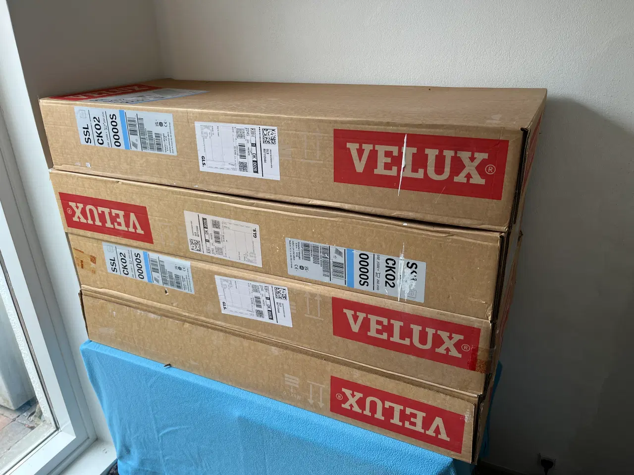 Billede 1 - Velux rulleskodde SSL CK02 0000S 55x78cm antracit