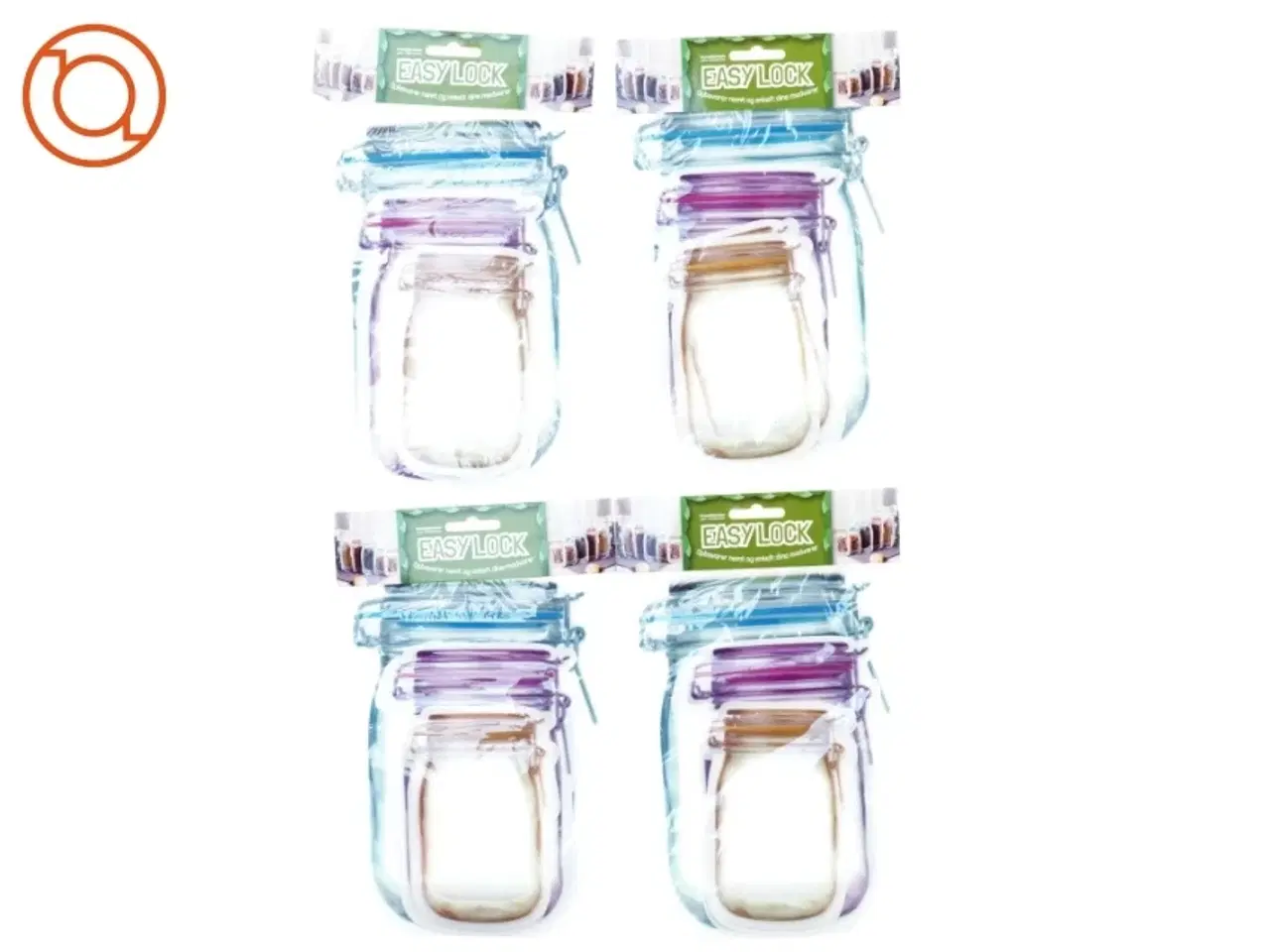 Billede 1 - Easy lock poser fra Scandinavian Collection (str. 24 x 15 cm)