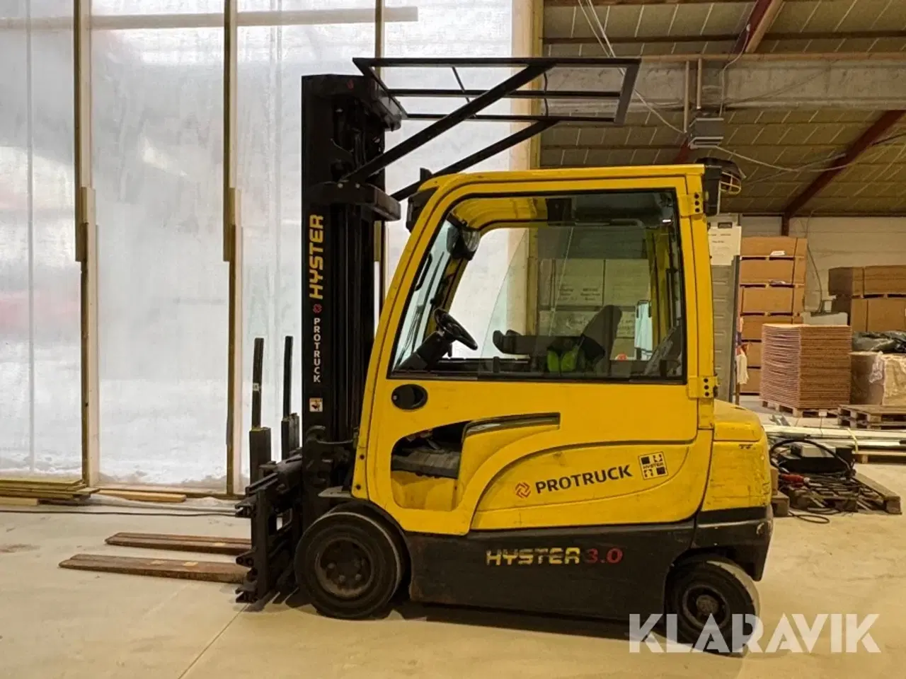 Billede 7 - Truck Hyster J3,0XN 4 gaffels aggregat