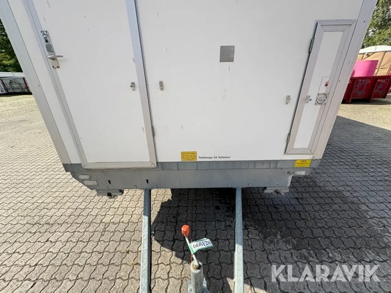 Billede 9 - Toilet trailer med 10 toilletter Eurowagon 2052-73
