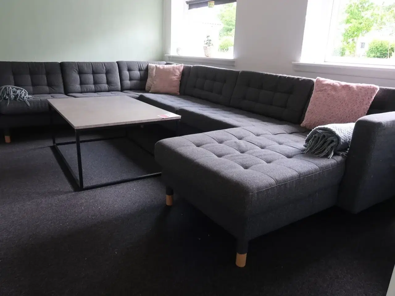 Billede 6 - Hjørnesofa, sofabord, tv-møbel m.m.