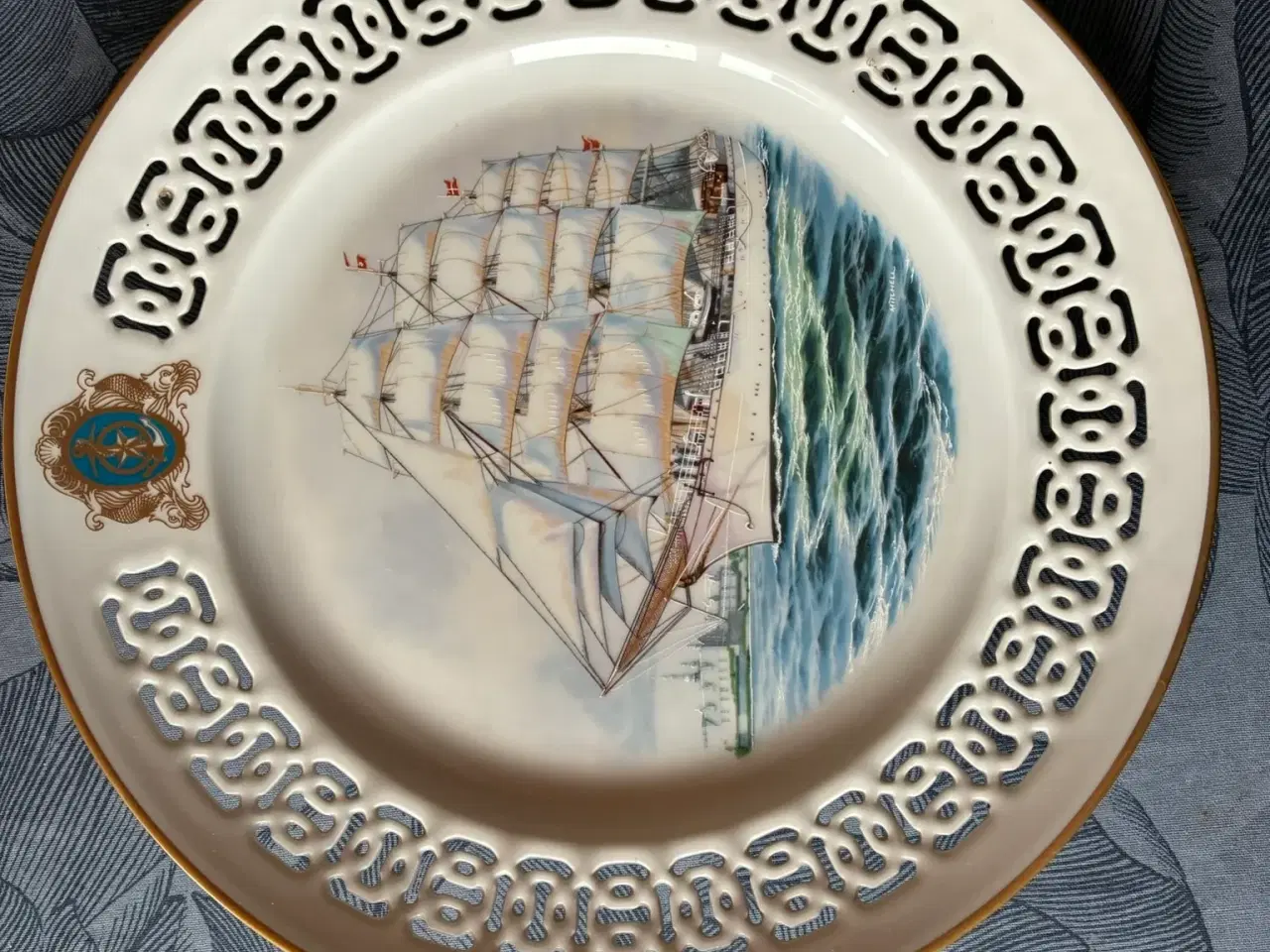 Billede 11 - Seks smukke skibsplatter sælges samlet