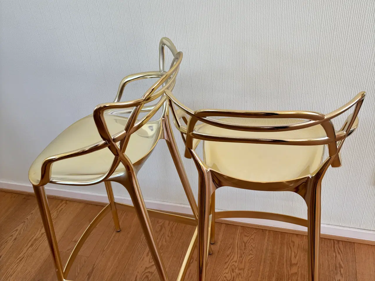 Billede 3 - Kartell Masters Barstol Guld, 2 stk.