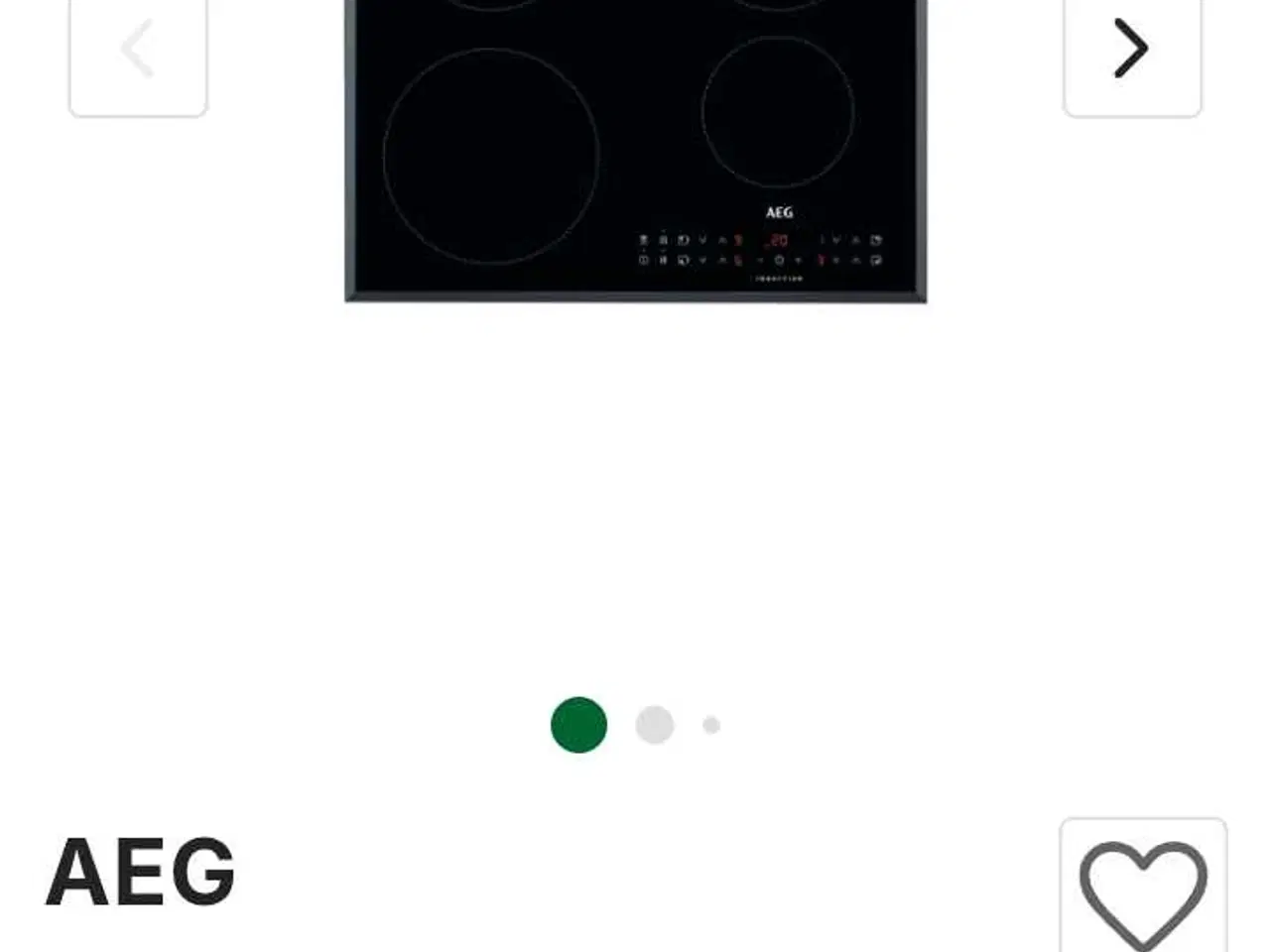 Billede 3 - AEG Induktionskogeplade 