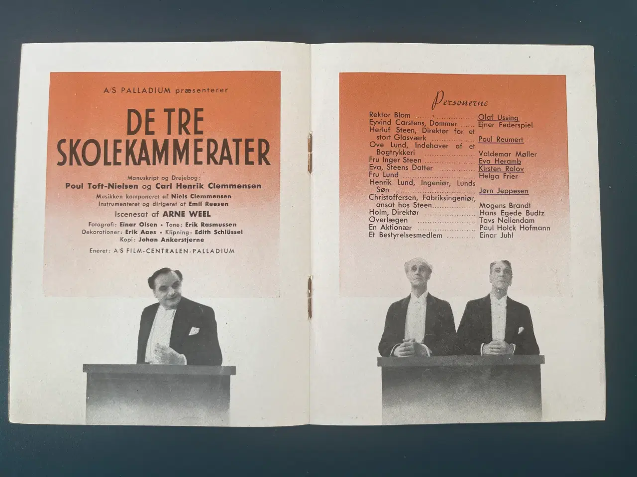 Billede 2 - De tre skolekammerater