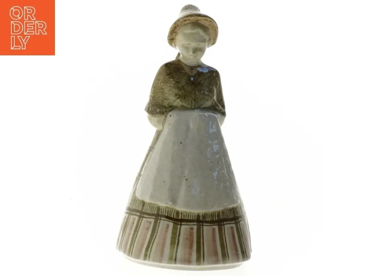 Billede 1 - Kvinde i egnsdragt fra Bing & Grøndahl (str. 24 cm)