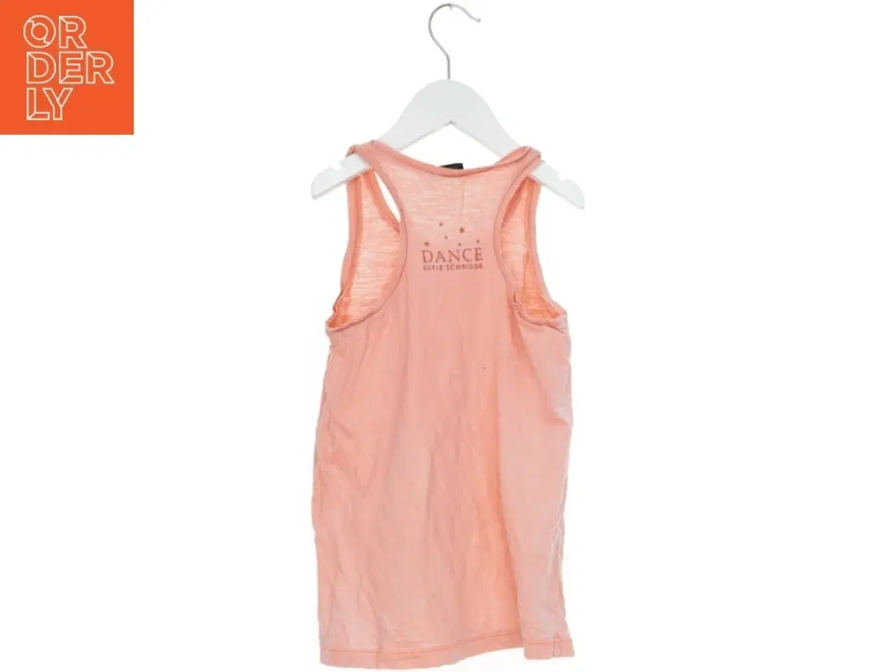 Billede 2 - Lyserød tanktop med tekst fra Sofie Schnoor (str. 128)