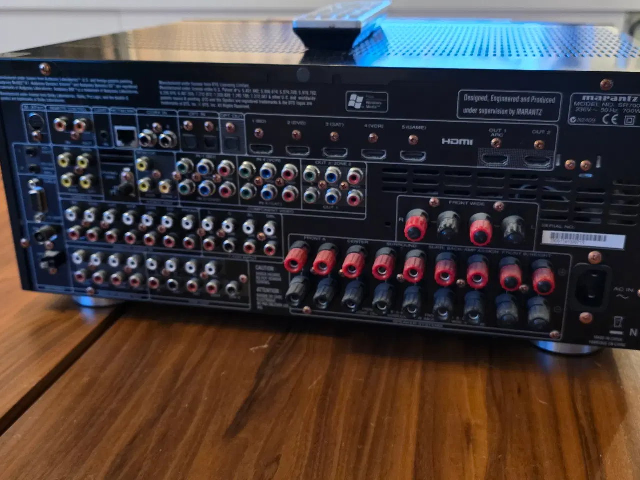 Billede 3 - Marantz SR7005 Surround receiver.