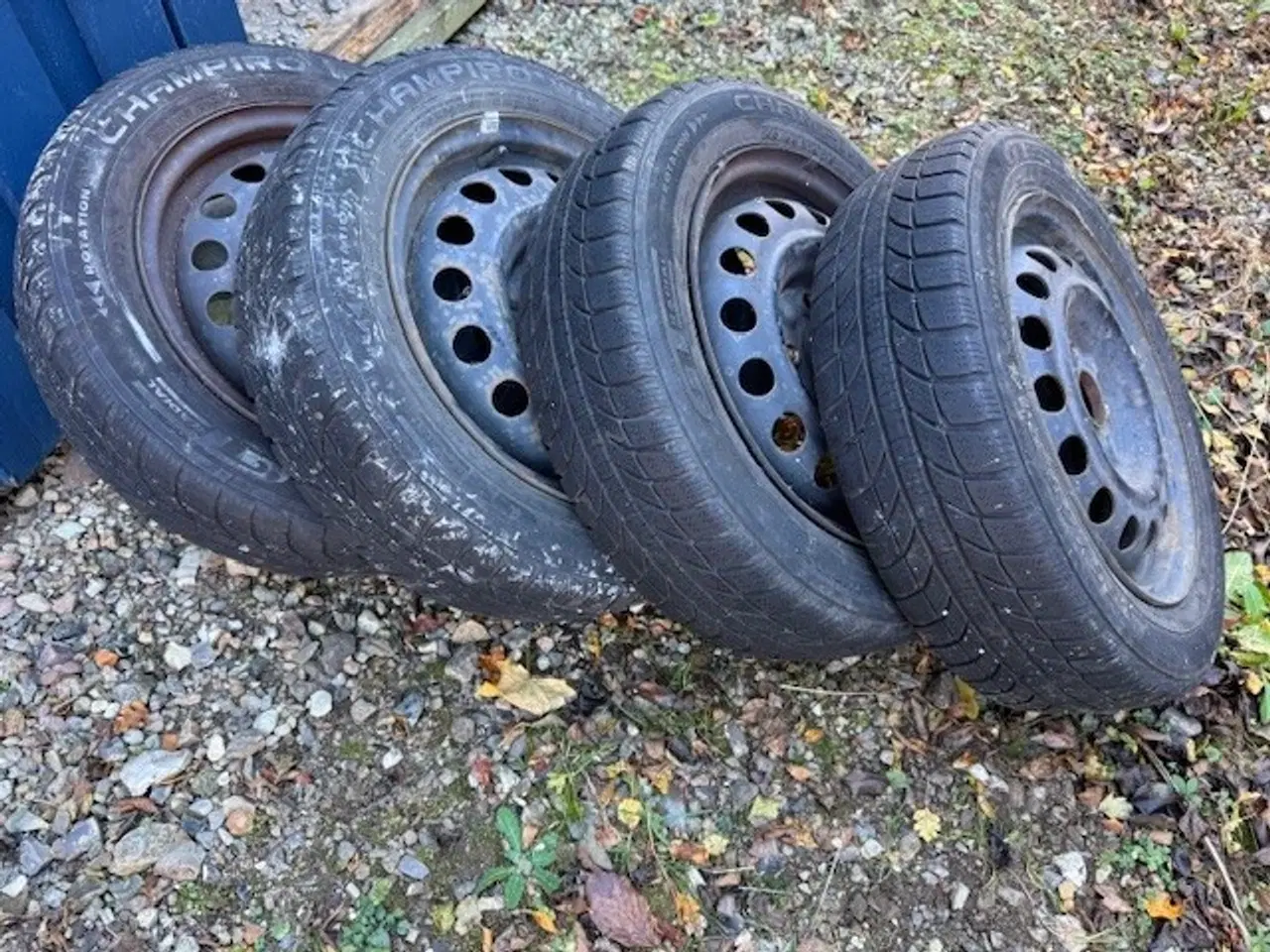 Billede 1 - 4 stk. godkendte Champiro Vinterhjul