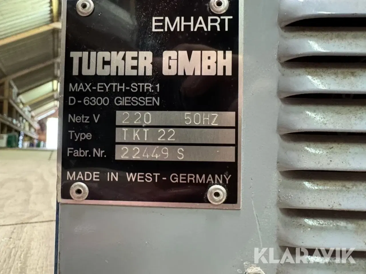 Billede 4 - Boltsvejsemaskine Tucker Warren TKT 22