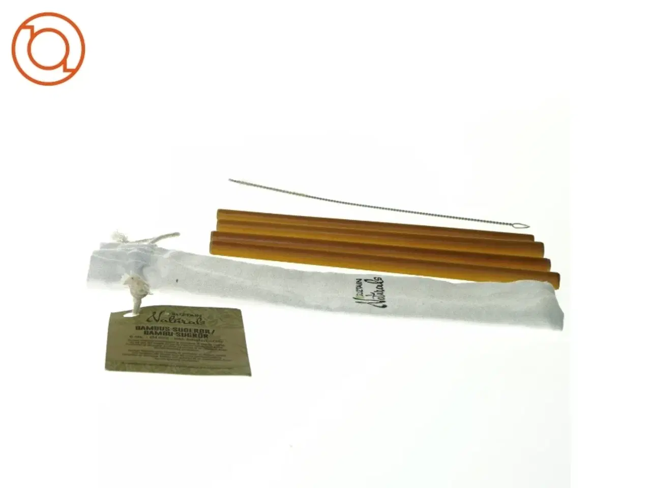 Billede 4 - Bambus sugerør fra Naturals (str. 20 cm)