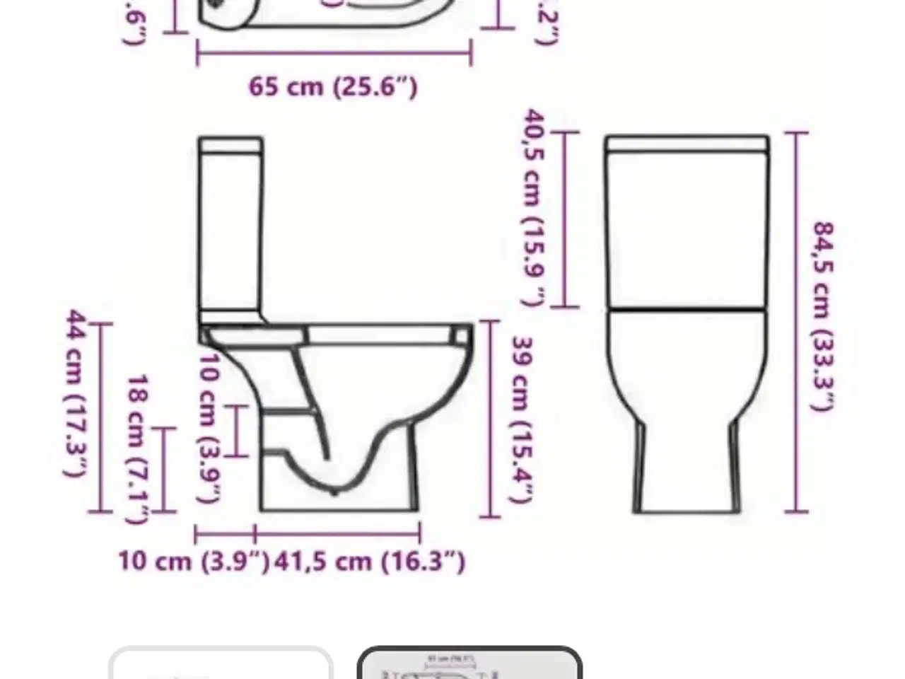 Billede 2 - Designer toilet