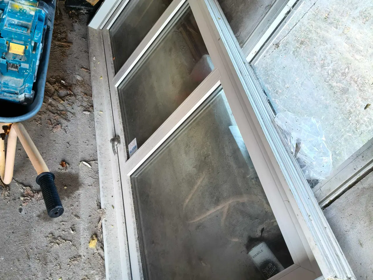 Billede 1 - Terrassedør i plast, 2lags thermo