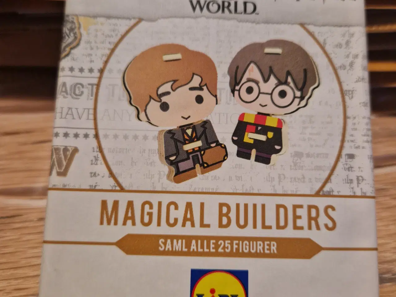 Billede 1 - 25 uåbnet pakker Magical Builders samlekort.