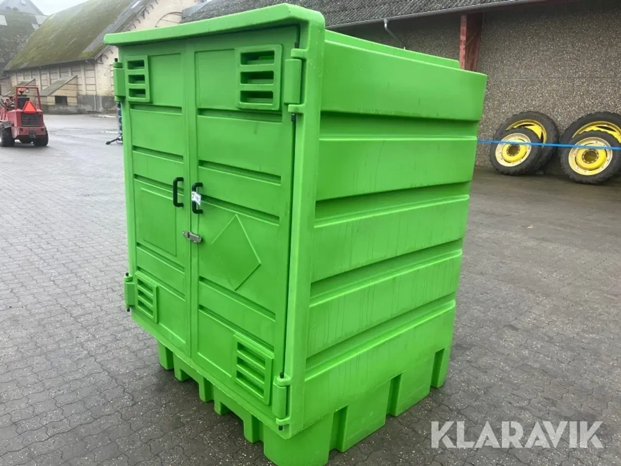 Billede 1 - Kemiskab/beholder