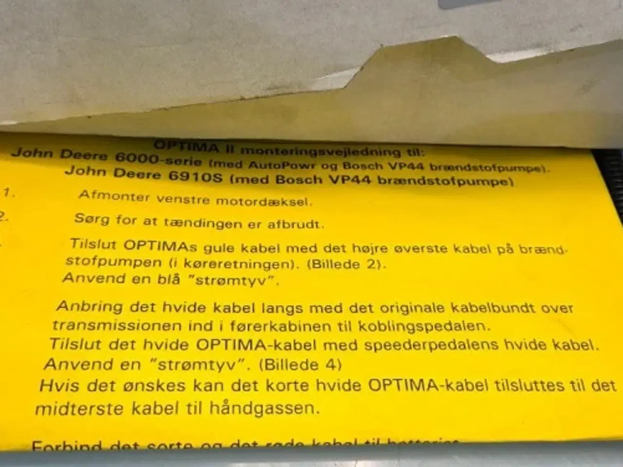 Billede 17 - John Deere 6000 Brændestofpumpe Optimering 