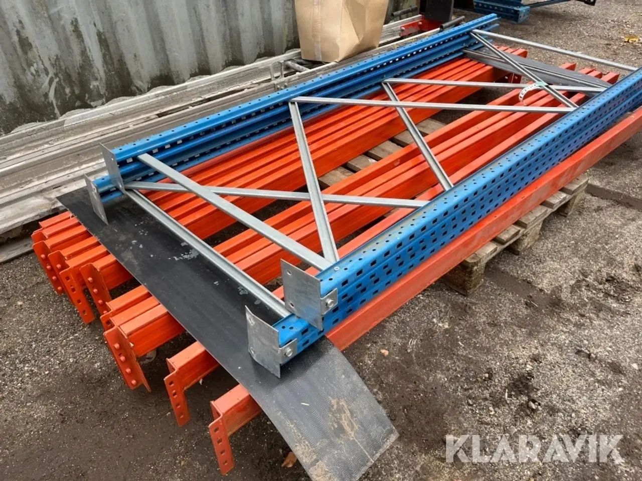 Billede 2 - Pallereol med 5 hylder