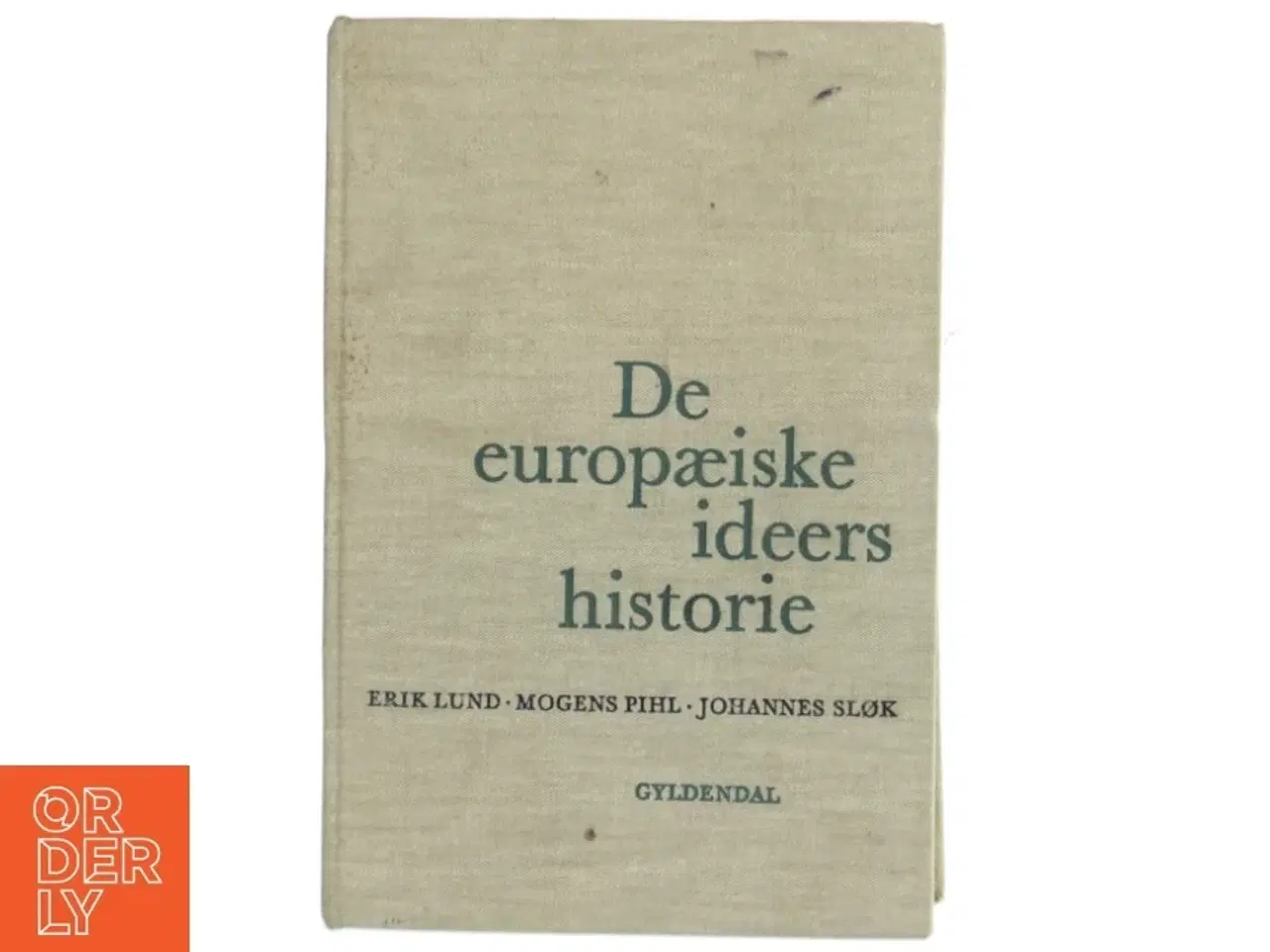 Billede 1 - De europæiske ideers historie bog