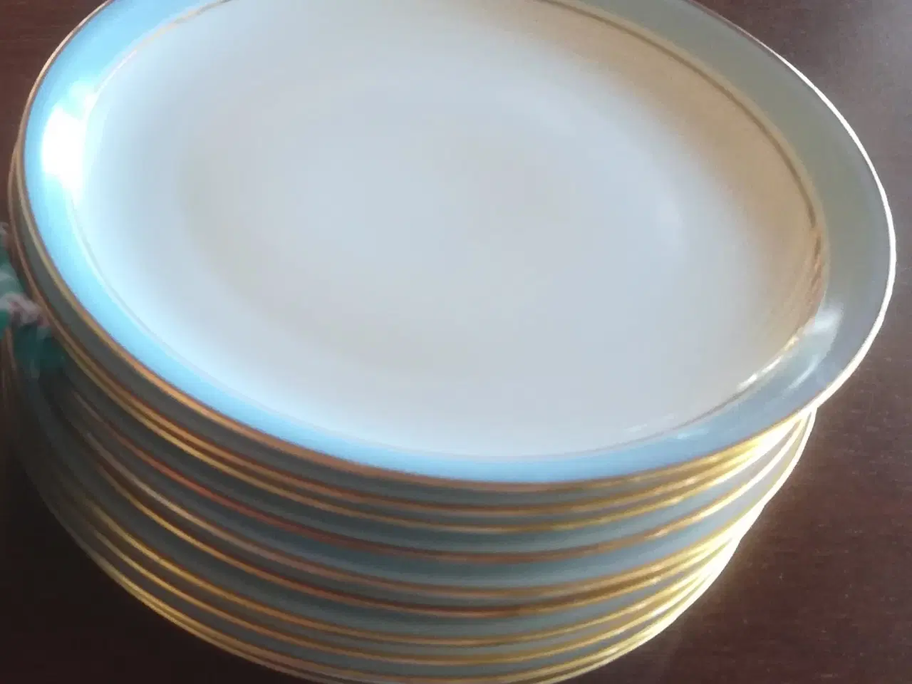 Billede 10 - Københavns Porcelæn Maleri -- Tallerken - fad - su