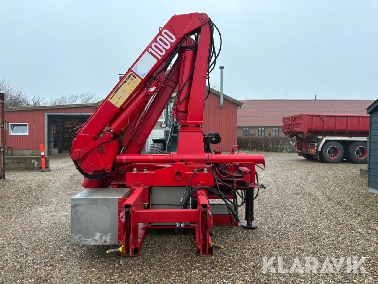 Billede 8 - Kran HMF 1000K2 med spil