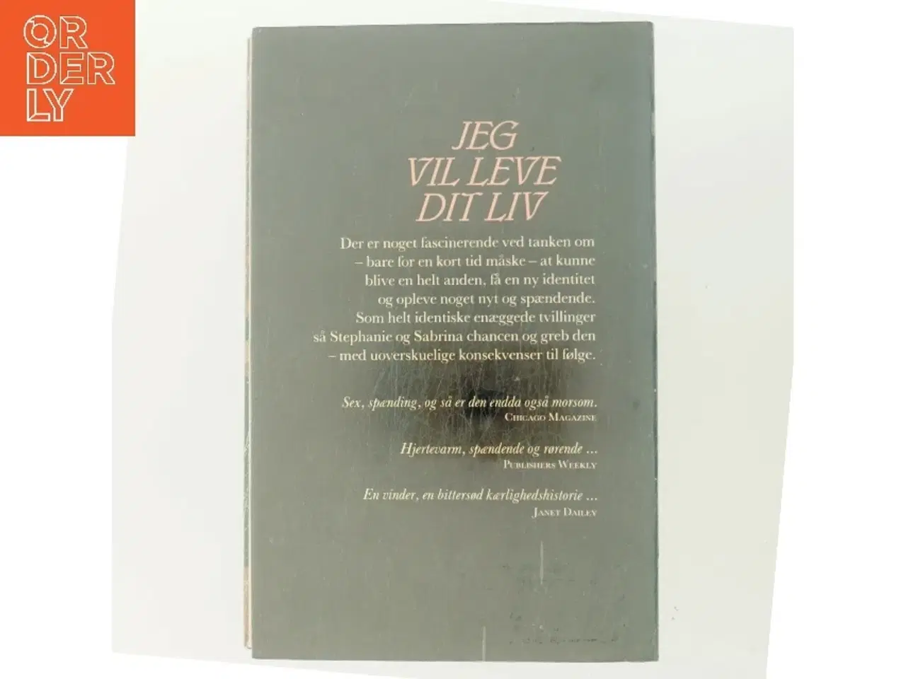 Billede 3 - Jeg vil leve dit liv (Bog)