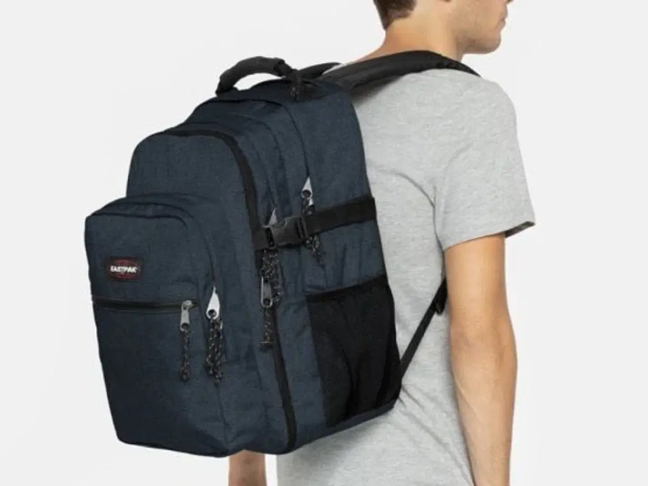 Billede 1 - RYGSÆK EASTPAK TUTOR blå /grå NY
