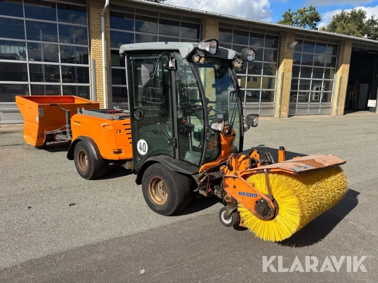 Billede 7 - Redskabsbærer Karcher Mic 50 advanced med tilbehør