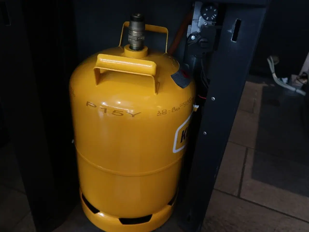 Billede 3 - Gaspejs på hjul - Inkl. gasflaske