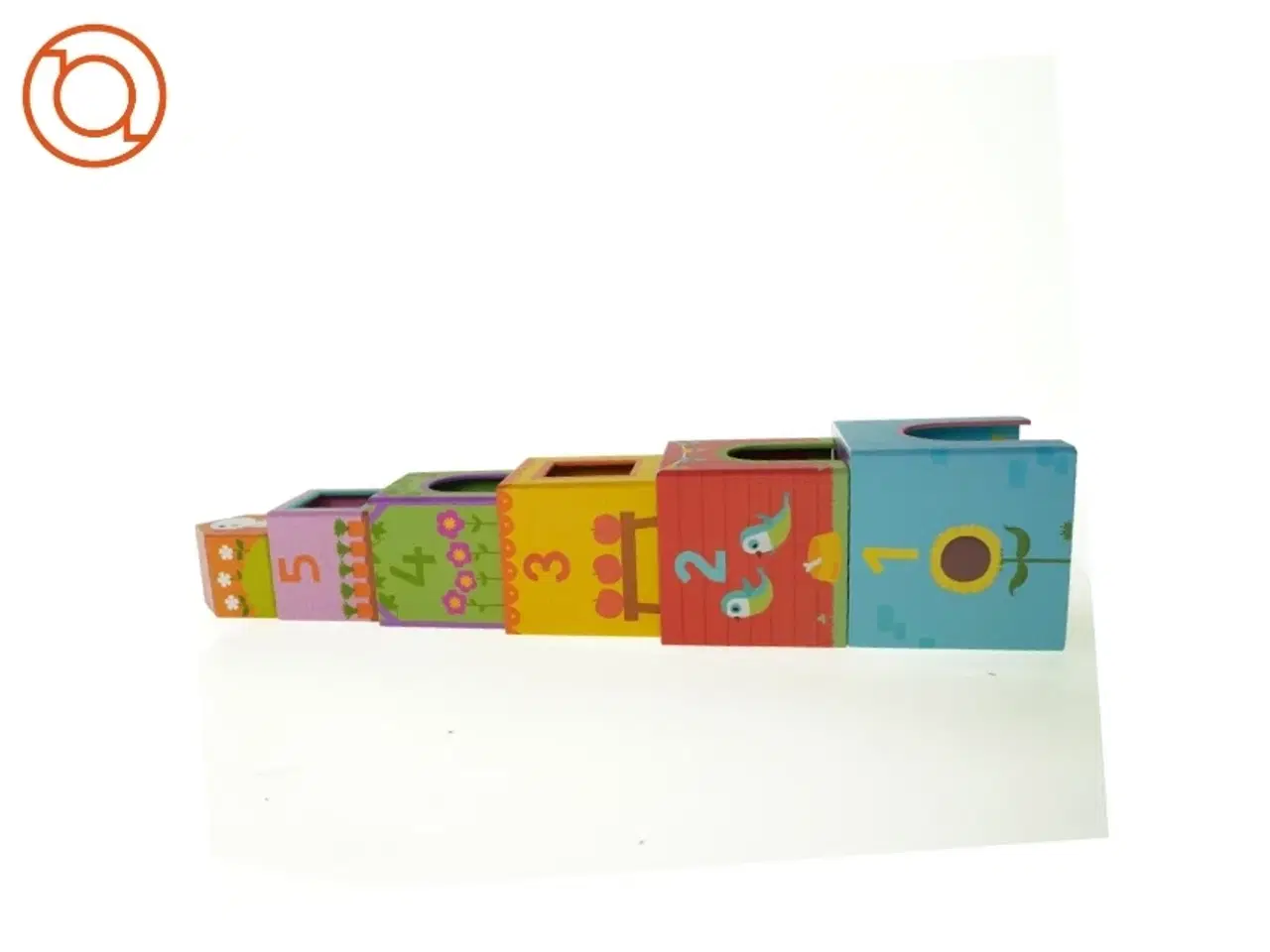 Billede 6 - Stable tårn / klodser (str. 12 x 13 cm)