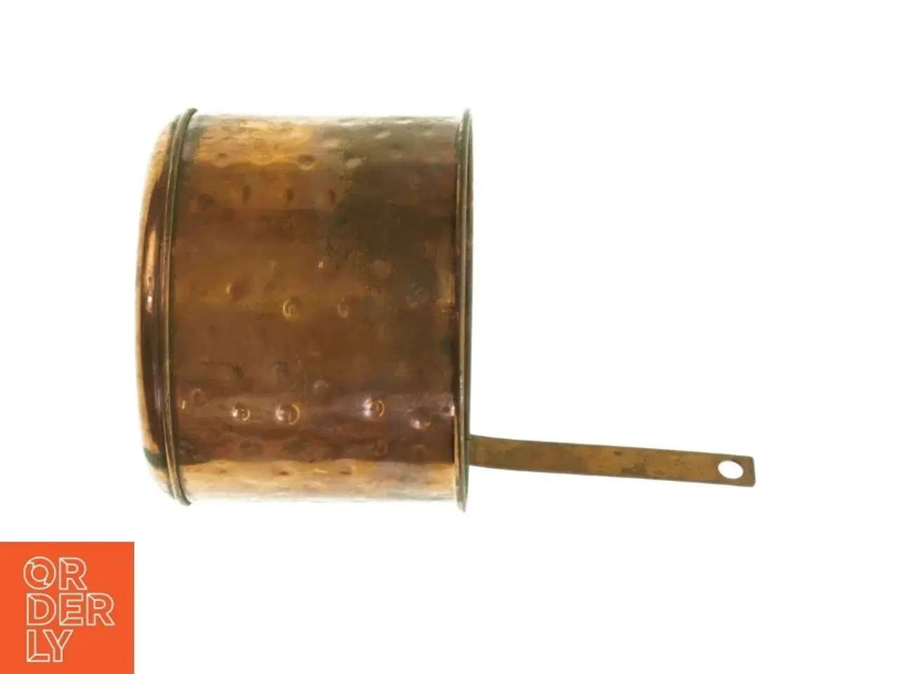 Billede 2 - Gammel kobber krukke (str. 15 x 23,5 cm)