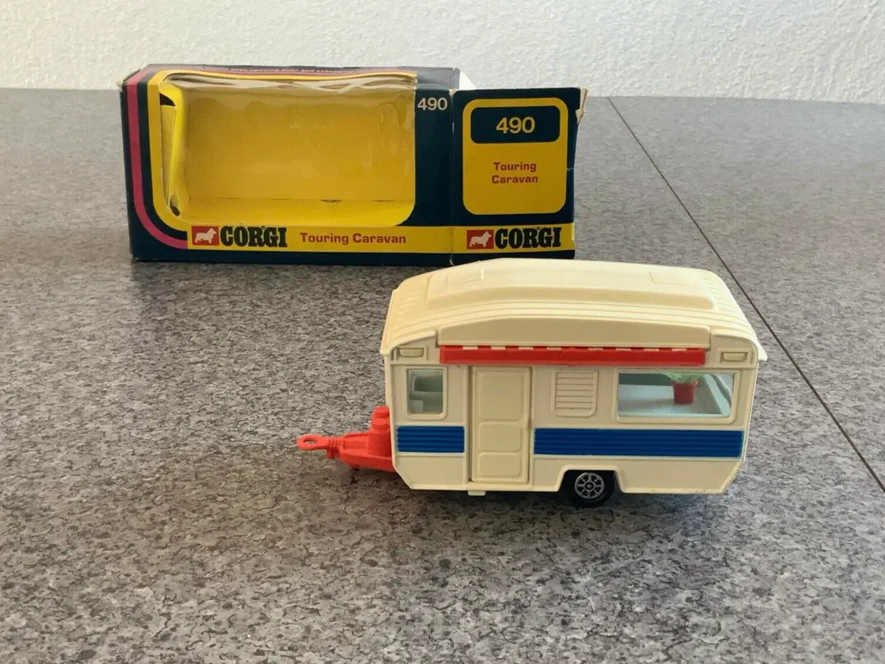 Billede 1 - Corgi Toys No. 490 Touring Caravan, scale 1:46
