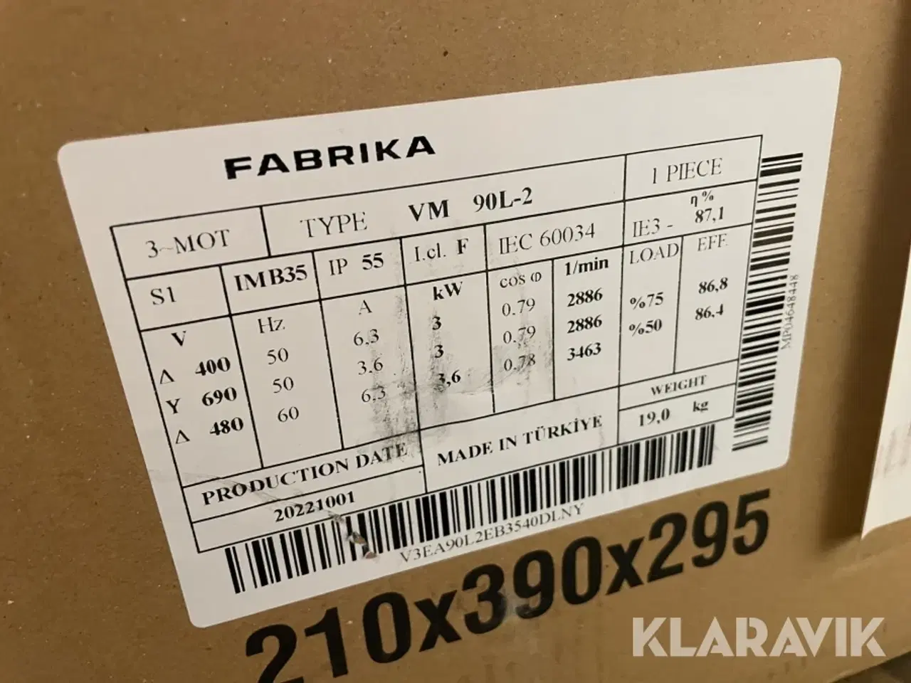 Billede 9 - Elektrisk motor Fabrika 3-mot 10 styks