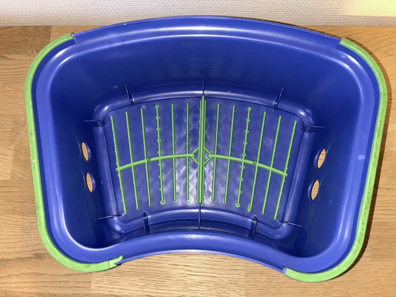 Billede 6 - Badeværelsesskammel, skridsikker, blå