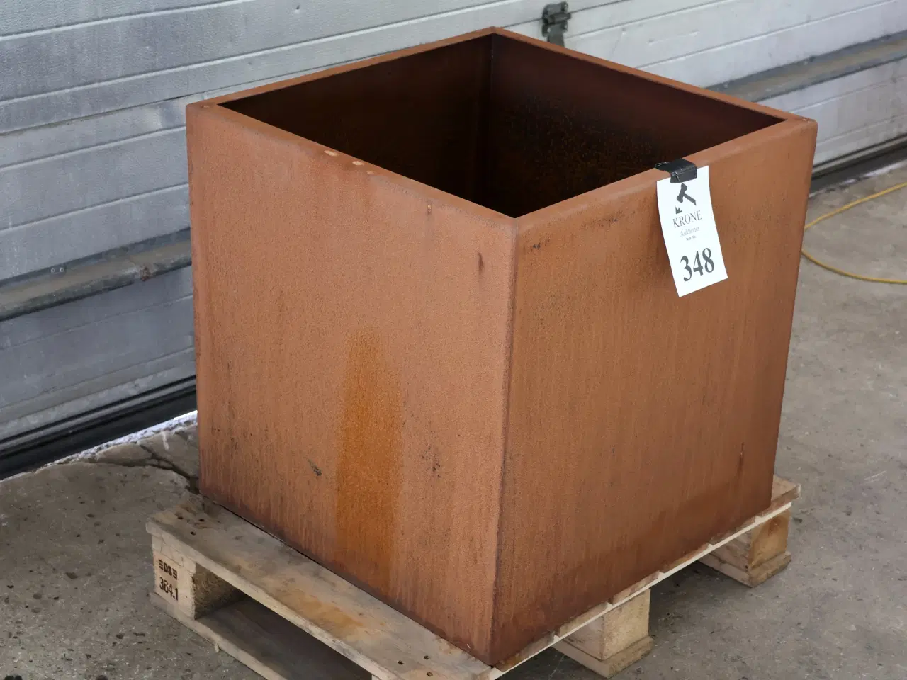 Billede 2 - Plantekasse i 3mm corten stål, 80*80cm H 80cm.