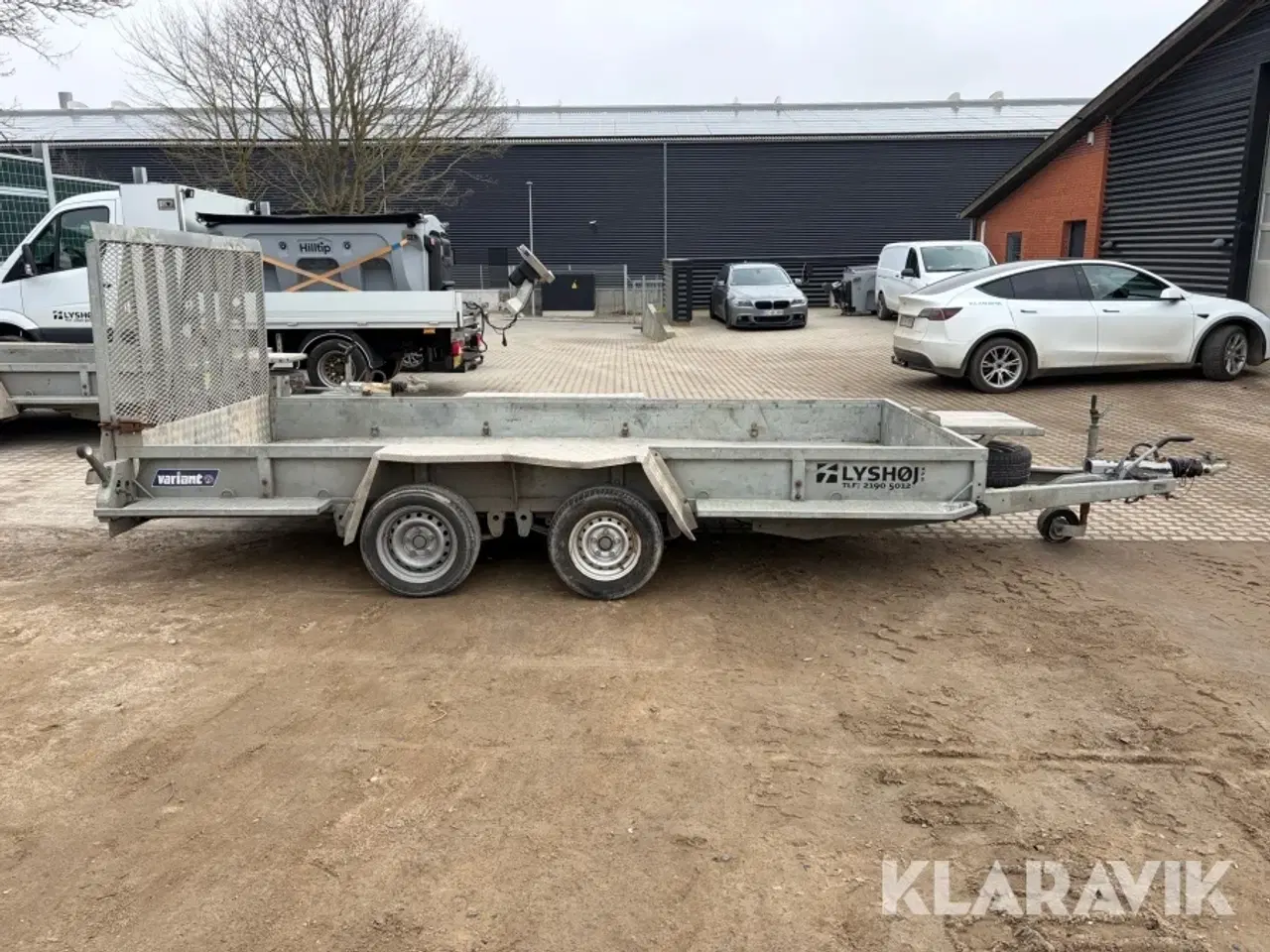 Billede 6 - Maskinetrailer Variant 3518M4 100 km/t - 2-akslet - 3500kg